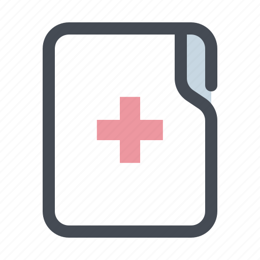 Hospital, clinic, documents, files, folder, medical card, medical history icon - Download on Iconfinder
