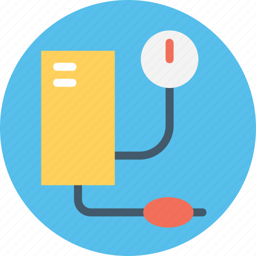 Blood pressure cuff, blood pressure meter, blood pressure monitor, bp operator, sphygmomanometer icon - Download on Iconfinder