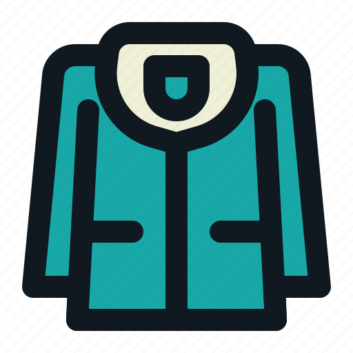 Apparel, clothes, clothing, fashion, parka icon - Download on Iconfinder