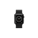 apple, black, bracelet, link, product, space, stainless, steel, watch