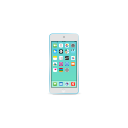 Apple, blue, ipod, product, touch icon - Free download