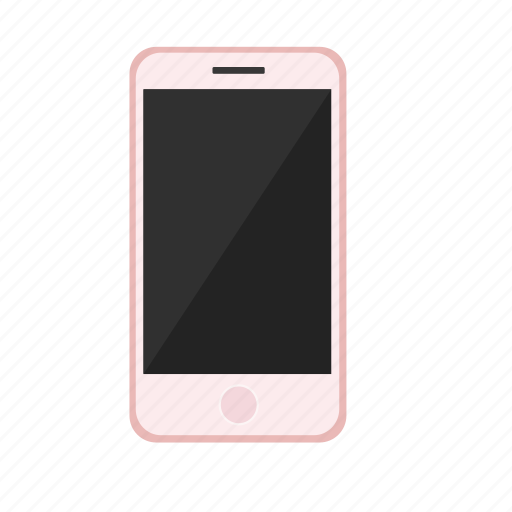 Apple, cellphone, iphone, phone, rose gold iphone icon - Download on Iconfinder