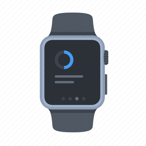 Apple watch, device, iwatch, notification, smartwatch, technology, timepiece icon - Download on Iconfinder