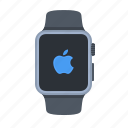 apple logo, device, iwatch, load, screen, smartwatch, timepiece