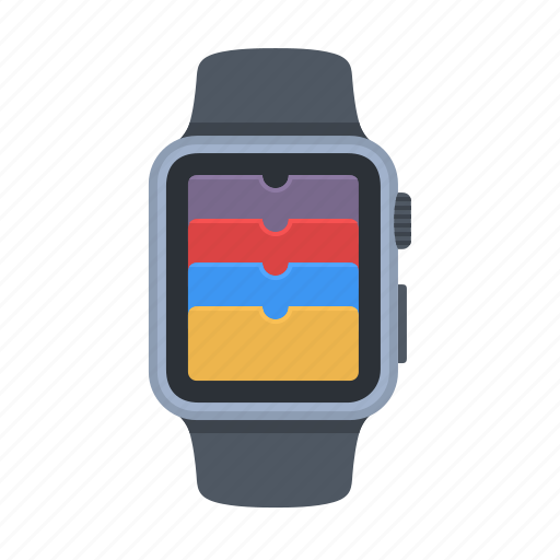 Apple watch, device, iwatch, passbook, smartwatch, time, timepiece icon - Download on Iconfinder