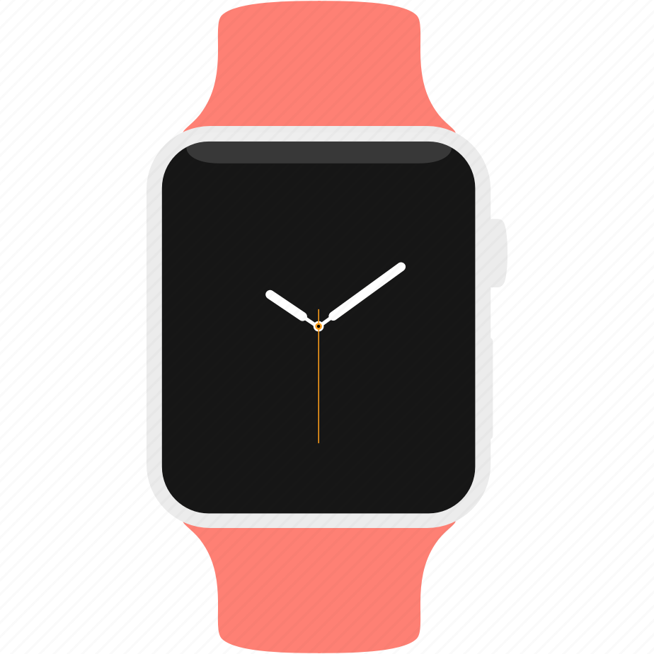 apple, clock, pink, sport, time, watch 
