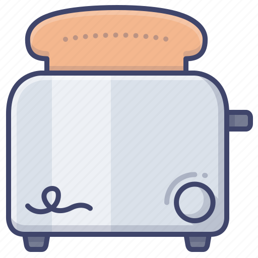 Toast, kitchen, toaster, breakfast icon - Download on Iconfinder