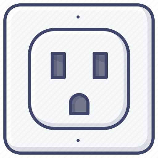 Electric, plug, socket icon - Download on Iconfinder