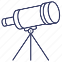 telescope, tripod, stand, camera