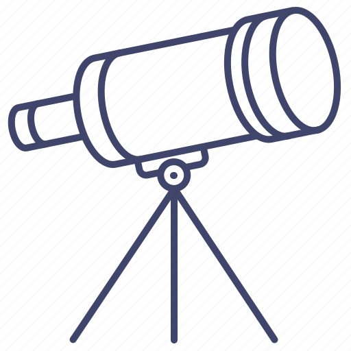 Telescope, tripod, stand, camera icon - Download on Iconfinder
