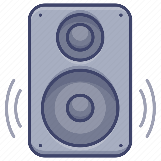 Stereo, moniter, speaker, bass icon - Download on Iconfinder