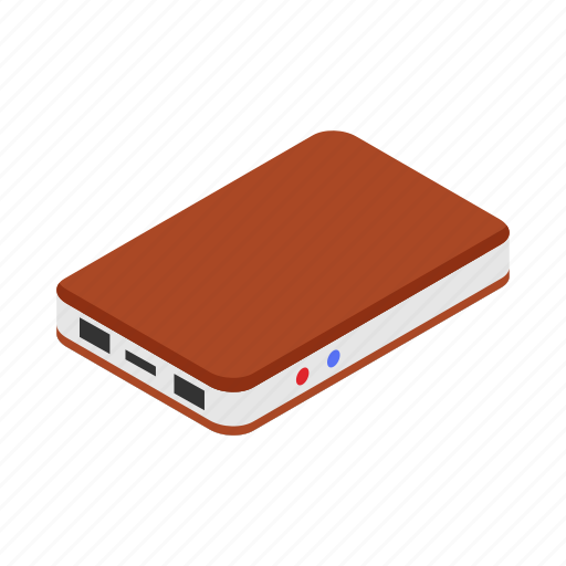 Power, bank, portable, charging, device icon - Download on Iconfinder