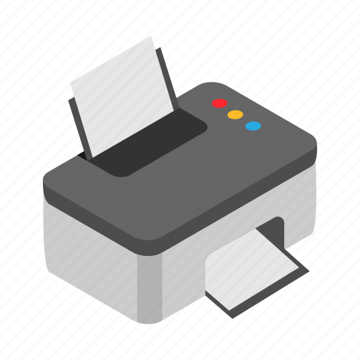 Printer, machine, paper, print, device icon - Download on Iconfinder