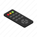 remote, controller, device, tv, led