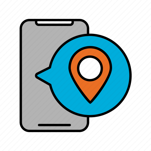 Gps, location, map, navigation, pin, place, pointer icon - Download on Iconfinder