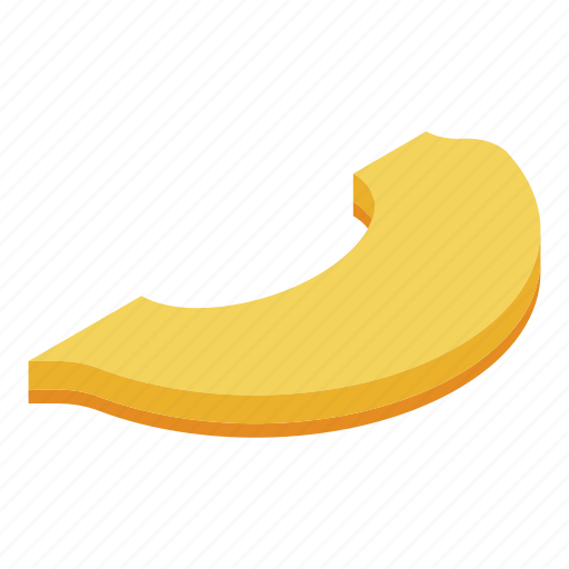 Apricot, cartoon, food, fruit, isometric, logo, slice icon - Download on Iconfinder