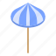 beach, cartoon, isometric, parasol, summer, sun, umbrella 