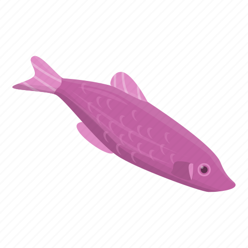Cartoon, fish, heart, isometric, love, violet, water icon - Download on Iconfinder