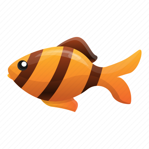 Angel, fish, food, gold, striped, water icon - Download on Iconfinder
