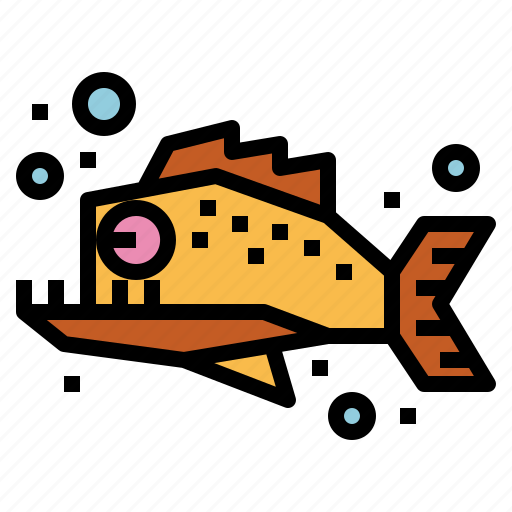 Animal, dangerous, fish, piranha icon - Download on Iconfinder