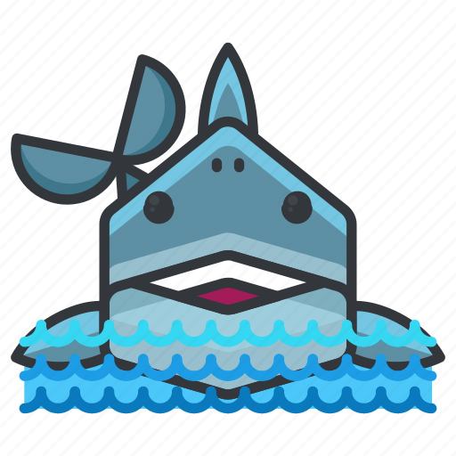 Animal, aquatic, marine, nautical, predator, shark icon - Download on Iconfinder
