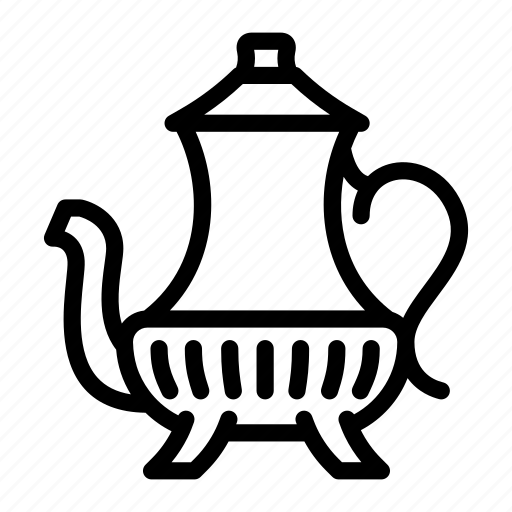 Arabian, vessel, arabic, jug, traditional, container, boiling icon - Download on Iconfinder
