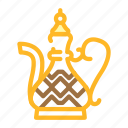arab, vintage, jug, arabic, traditional, container