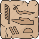 hieroglyphic, egypt, ancient, inscription, civilization