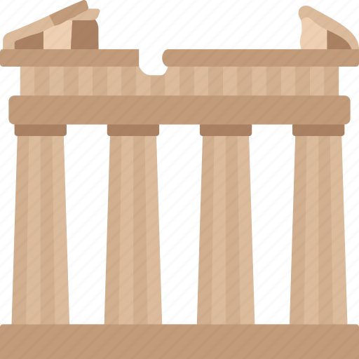 Acropolis, greek, ruins, heritage, historic icon - Download on Iconfinder