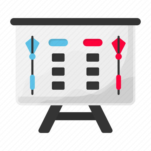 Chart, darts, statistics, points, display board, archery icon - Download on Iconfinder