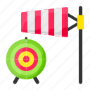 wind direction, indicator, dartboard, bullseye, aim, target