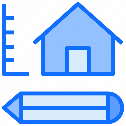 Architecture, plan, home, house, scale icon - Download on Iconfinder