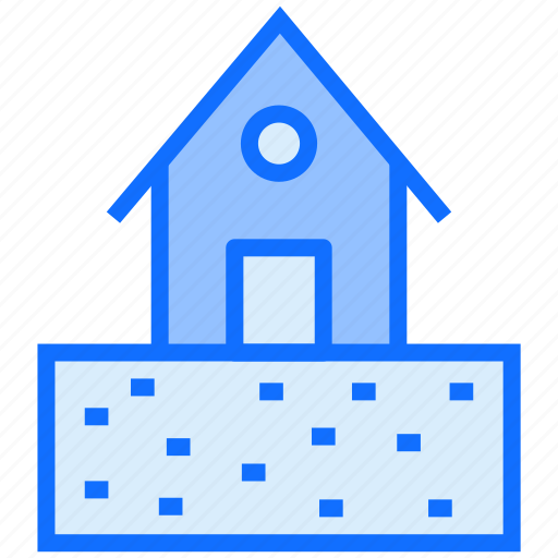 Architecture, property, home, house, road icon - Download on Iconfinder