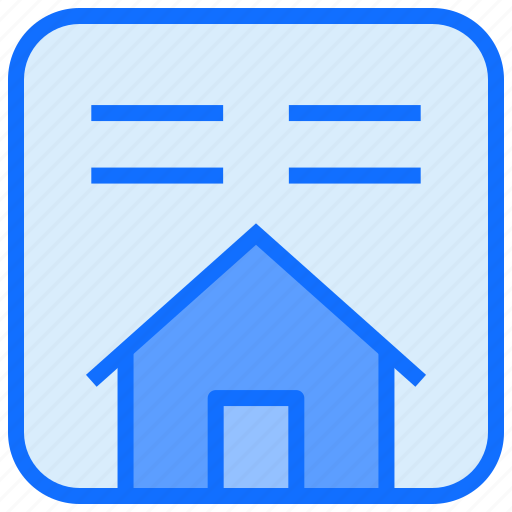 Architecture, plan, property, home, house icon - Download on Iconfinder