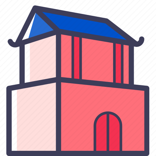 Building, gate tower, architecture, construction icon - Download on Iconfinder