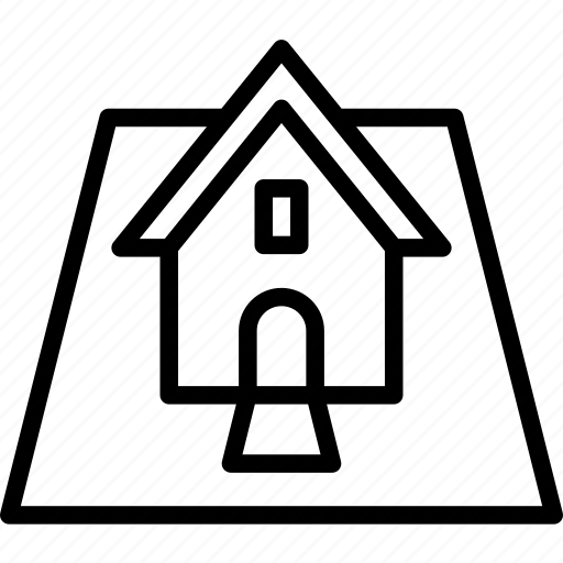 Estate, house, land, property, home icon - Download on Iconfinder