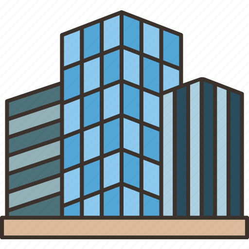 Building, exterior, cityscape, urban, downtown icon - Download on Iconfinder