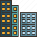 estate, building, cityscape, apartment, urban