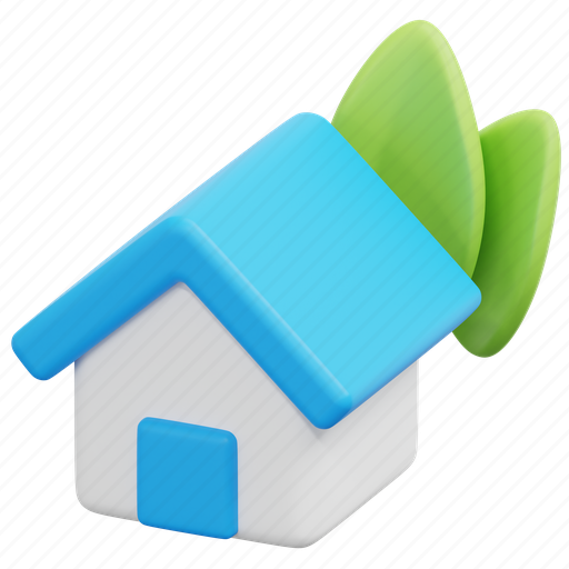 Sustainable, eco, ecology, house, building, home, environmental icon - Download on Iconfinder