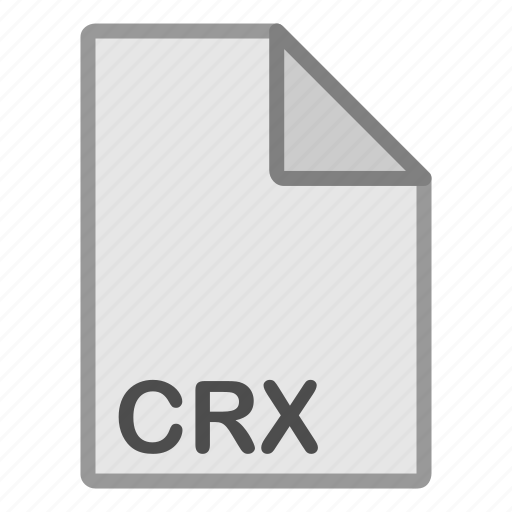 Archive, crx, extension, file, format, hovytech, type icon - Download on Iconfinder