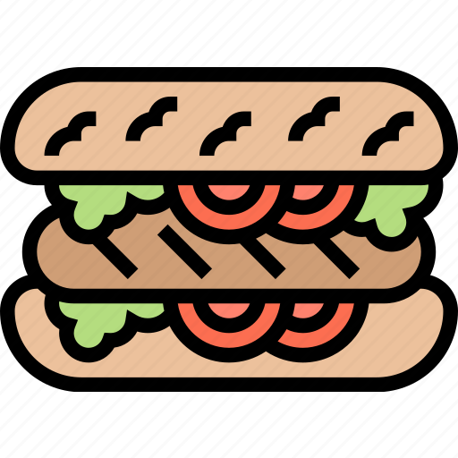 Choripan, sandwich, bread, chorizo, food icon - Download on Iconfinder