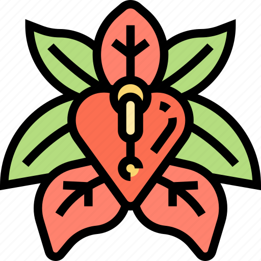 Erythrina, flower, blossom, tree, botanical icon - Download on Iconfinder