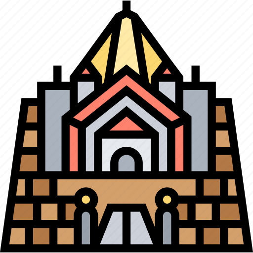 Recoleta, argentina, cemetery, catholic, mausoleum icon - Download on Iconfinder