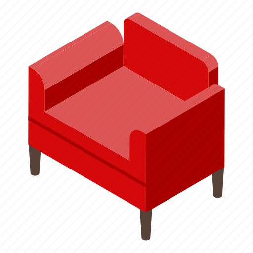 Armchair, business, cartoon, classic, fashion, isometric, retro icon - Download on Iconfinder