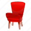 armchair, business, fashion, old, red, retro 