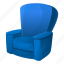 armchair, blue, business, fashion, house, retro 