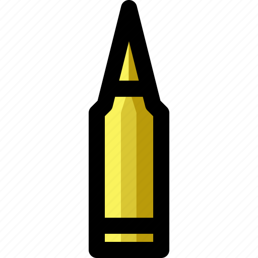 Bullet, missile, projectile, rifle, shot, sniper, weapon icon - Download on Iconfinder