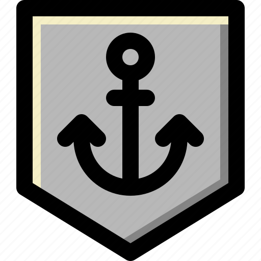 Anchor, marine, military, navy, ocean, sea, ship icon - Download on Iconfinder