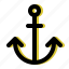 anchor, army, marine, military, navy, sea, ship 
