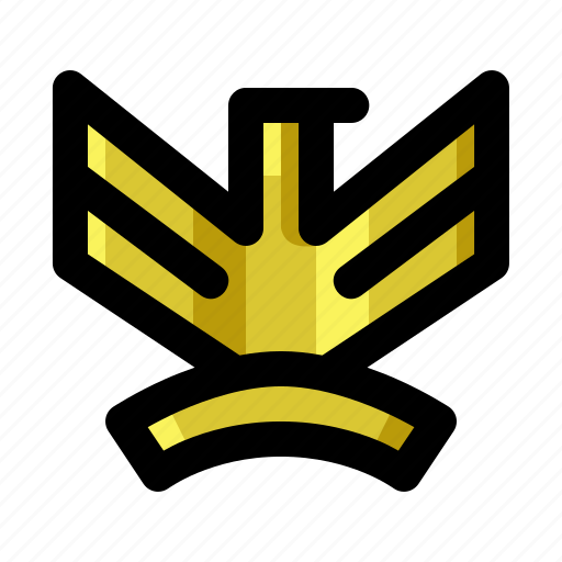 Air, airforce, army, badge, eagle, military, soldier icon - Download on Iconfinder